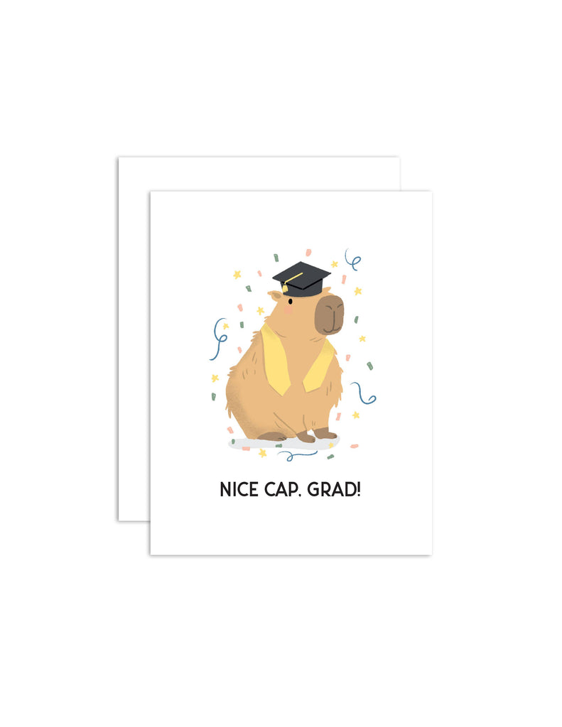 Nice Cap Grad Graduation Card