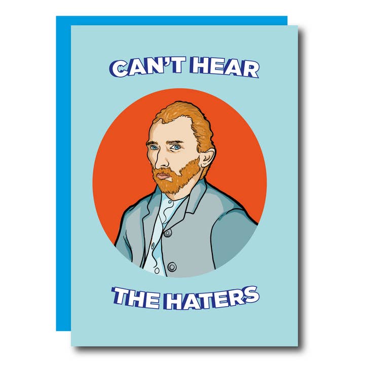 Can'T Hear the Haters Card