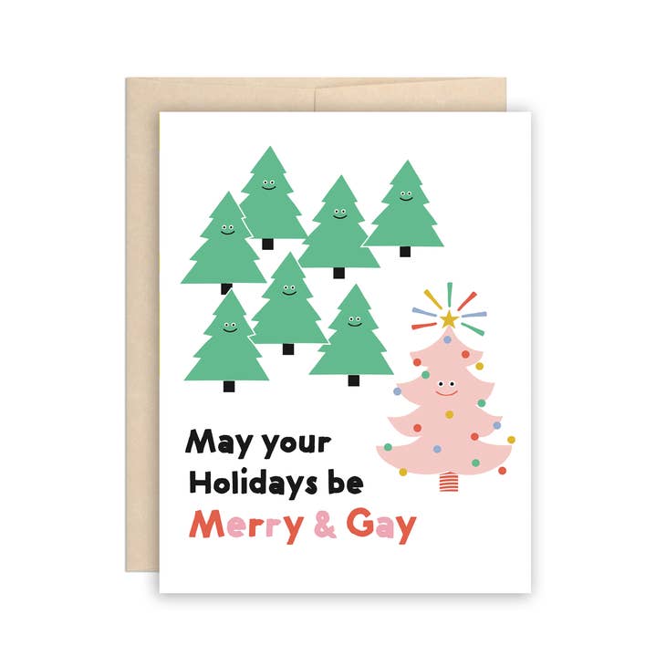 Merry & Gay Holidays Card