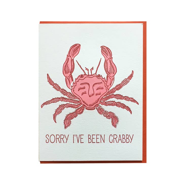 Sorry Crabby Card