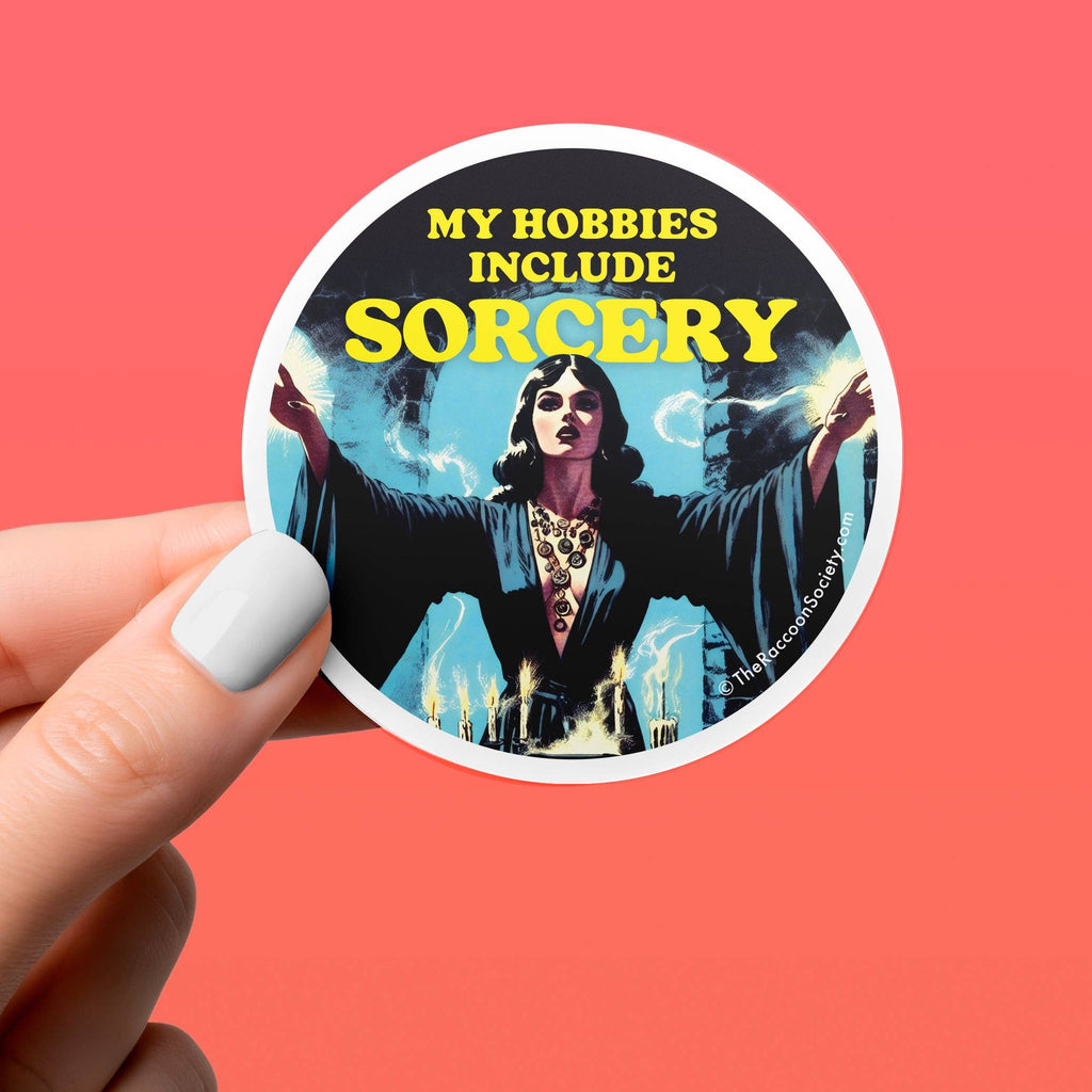 MY SORCERY HOBBY Sticker | Hartford Prints