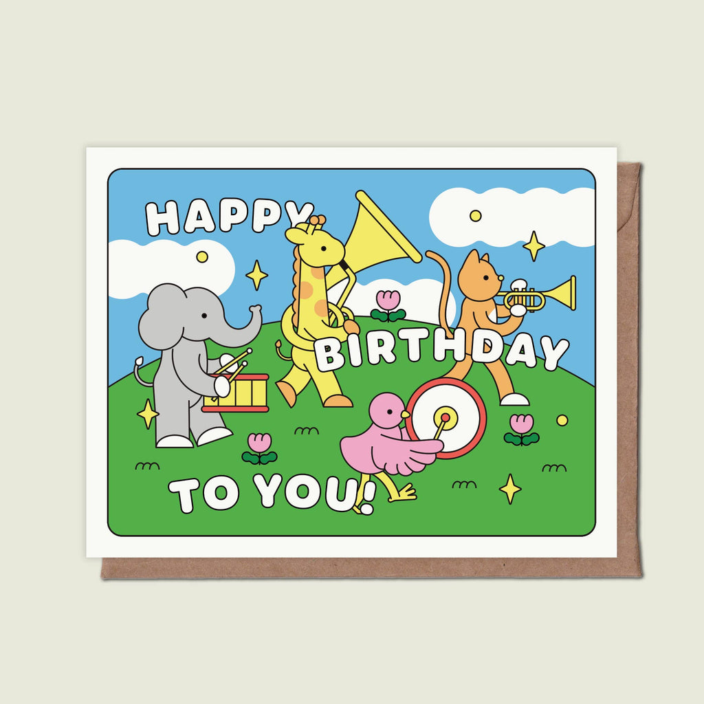 Happy Birthday To You Parade Card | Hartford Prints