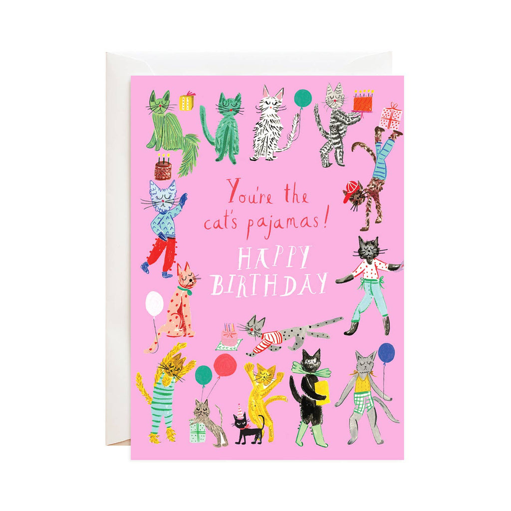 Cats Pajamas Card | Hartford Prints