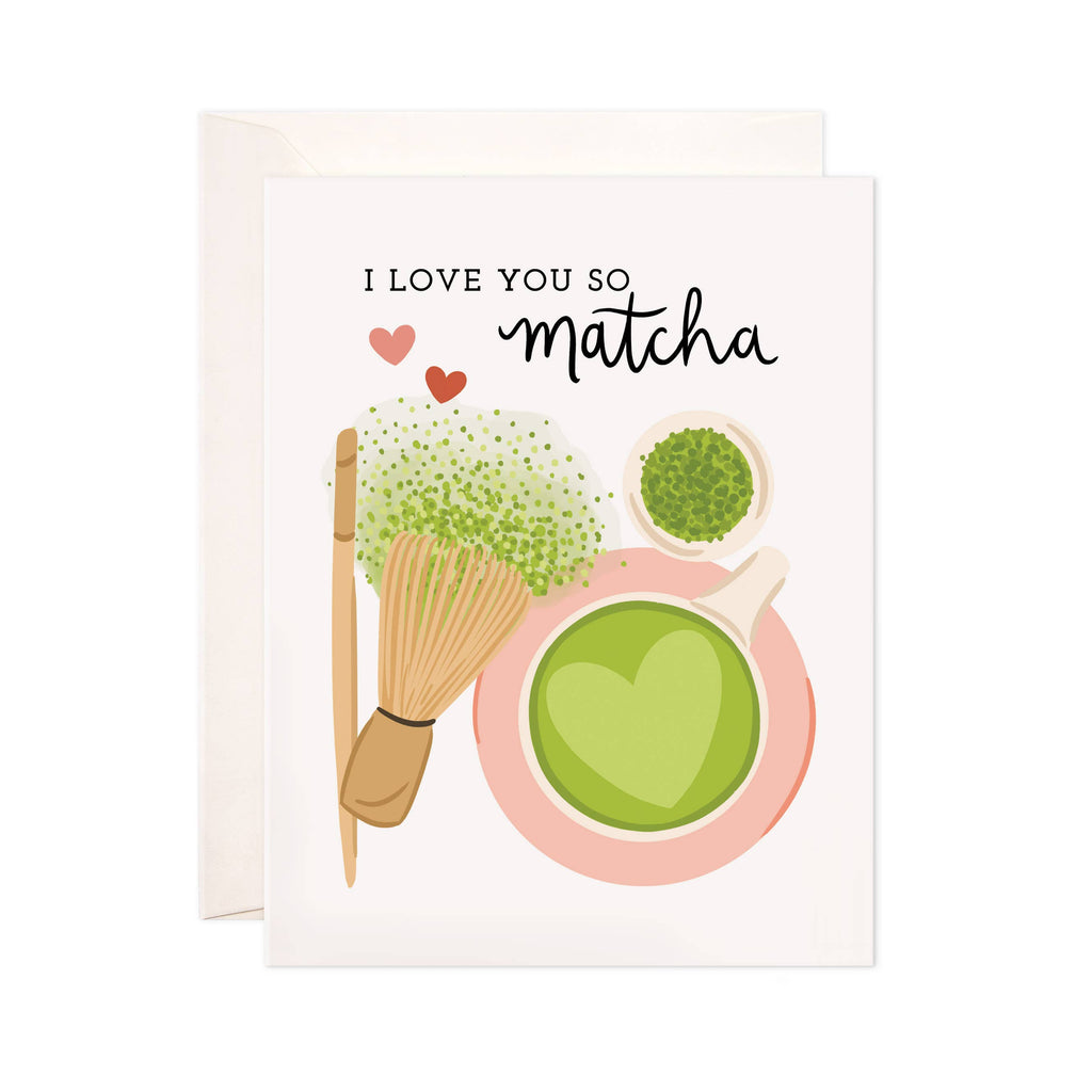 Love You Matcha Card | Hartford Prints