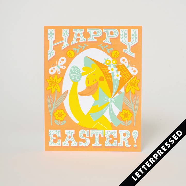 Sassy Duck Easter Card