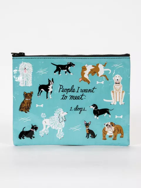 People to Meet: Dogs - Zip Pouch