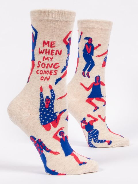 When My Song Comes On - Women's Socks