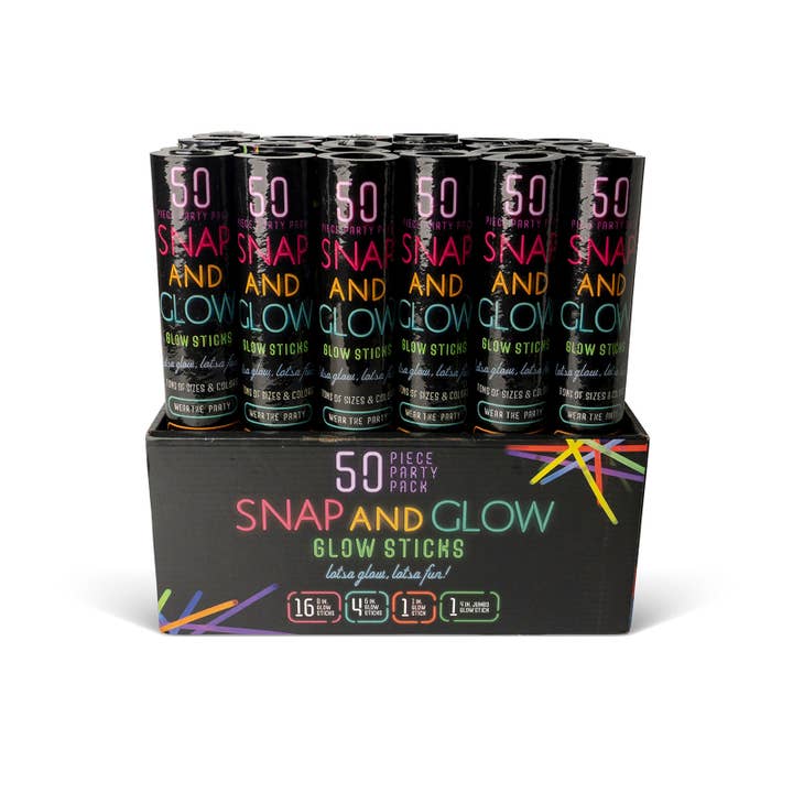 Glow Sticks 50 Pack