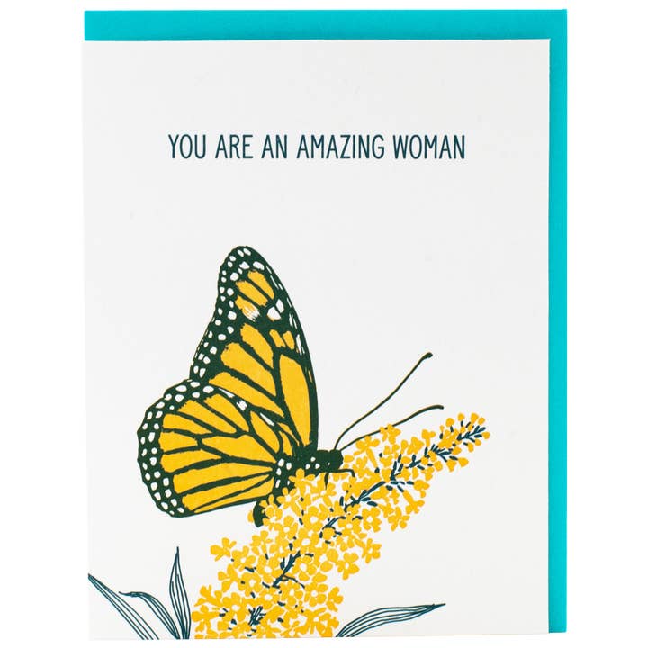 Monarch Butterfly Mother's Day Card
