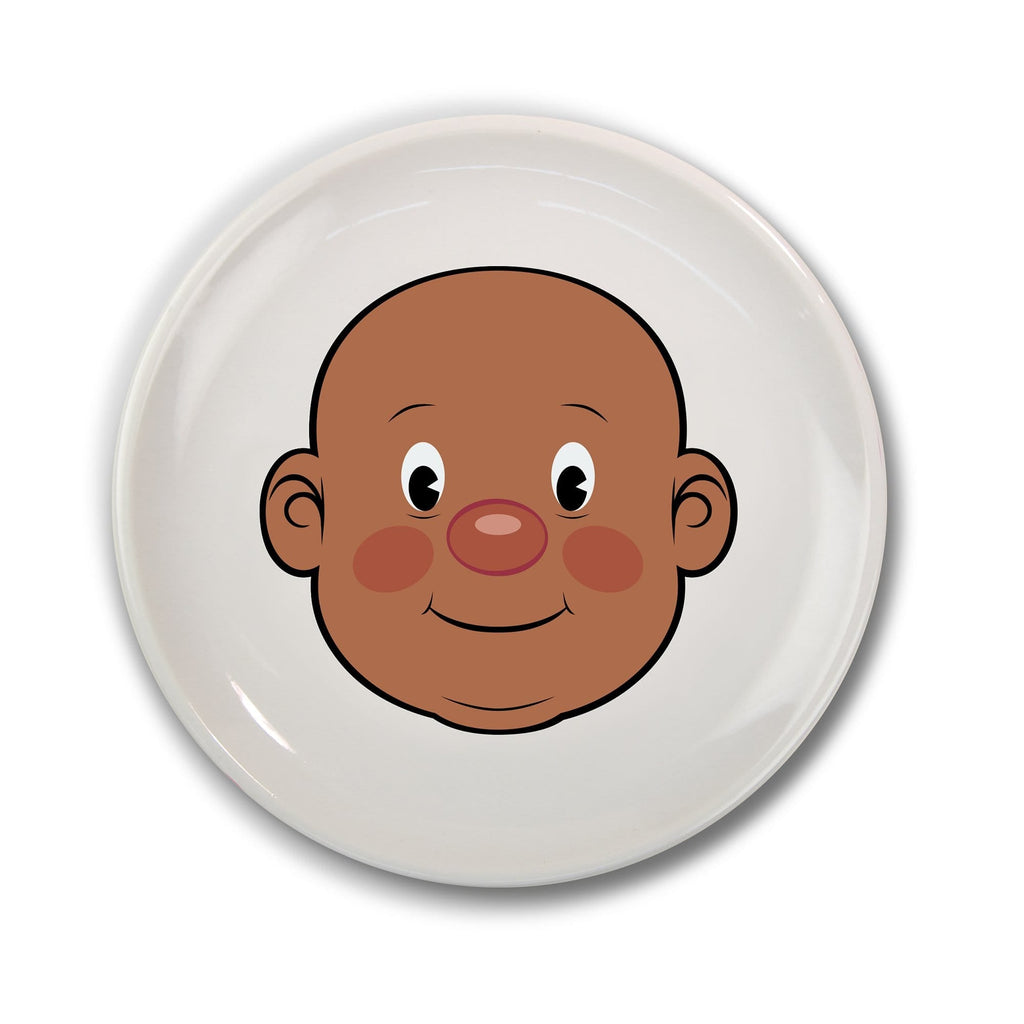 Mr Food Face Dinner Plate