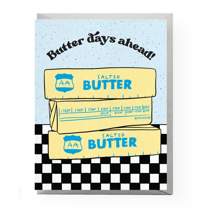 Butter Days Card