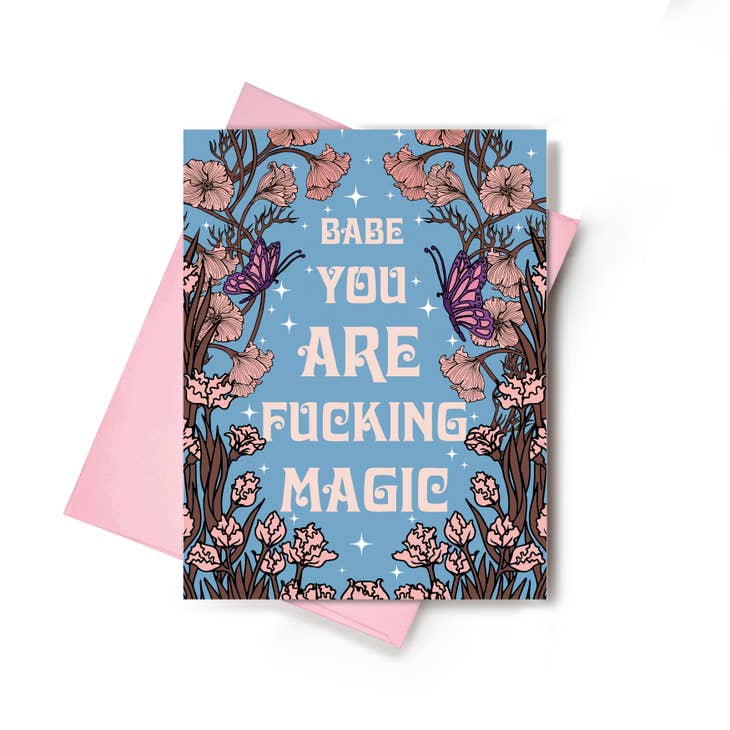 You Are Magic Thinking of You Card
