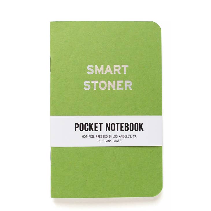 Smart Stoner Pocket Notebook Journal