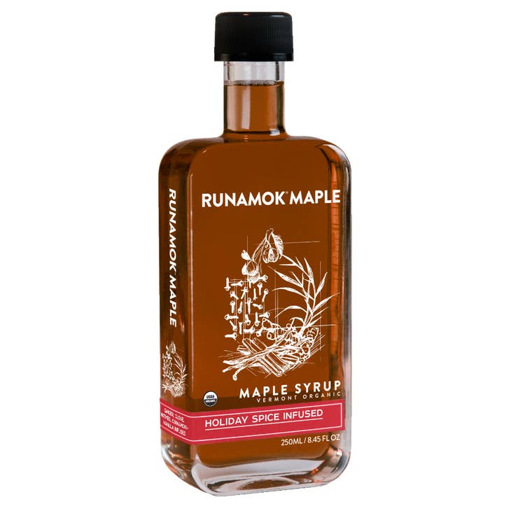 Holiday Spice Infused Maple Syrup 250ml