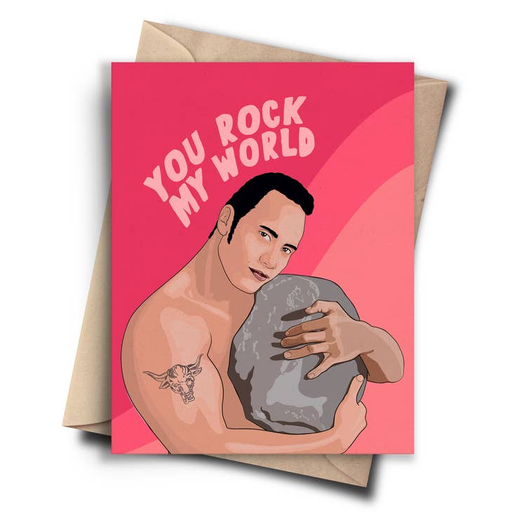 The Rock Card