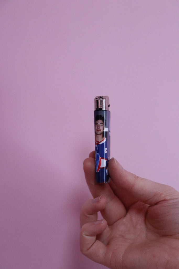 The Rival Lighter Heated Rivalry Lighters - Face Off | Hartford Prints