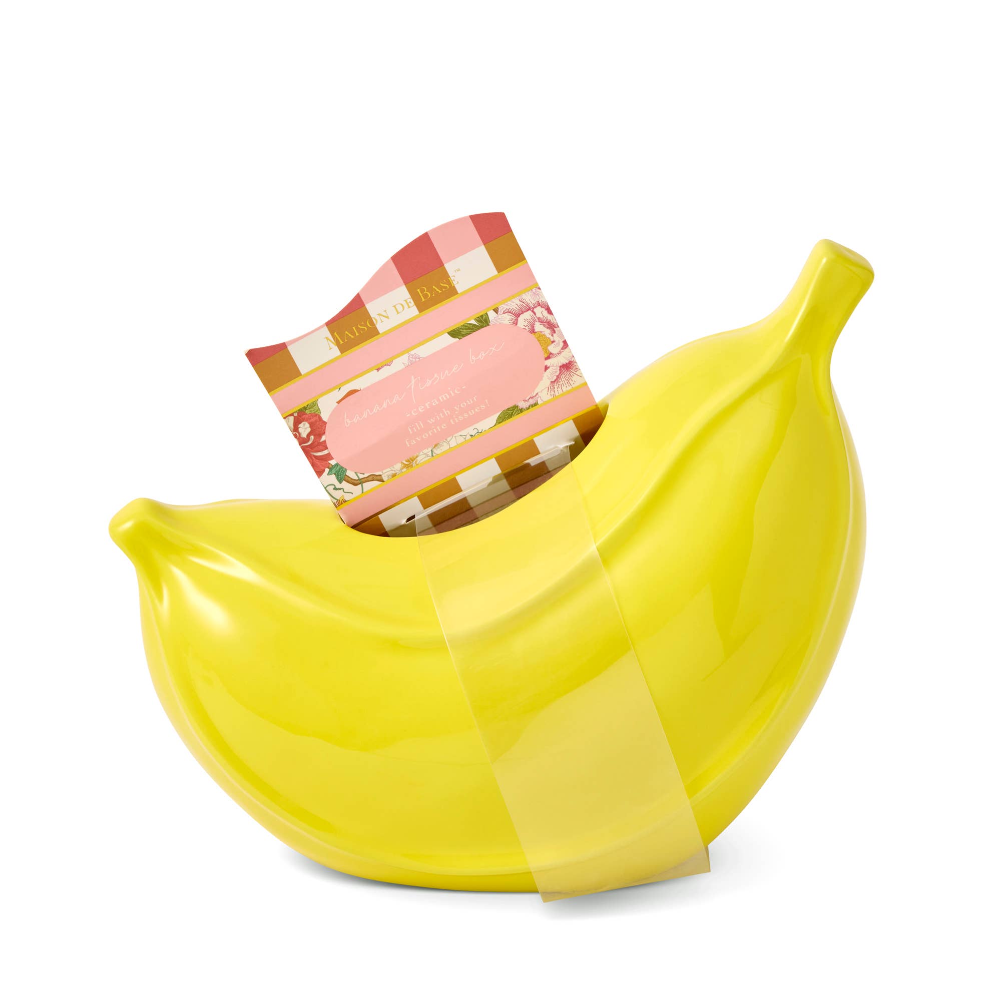Banana Tissue Box | Hartford Prints