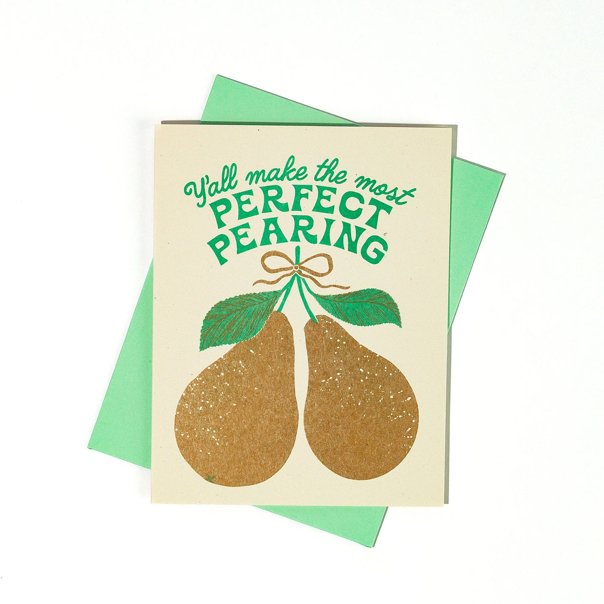 Perfect Pearing Wedding Card | Hartford Prints