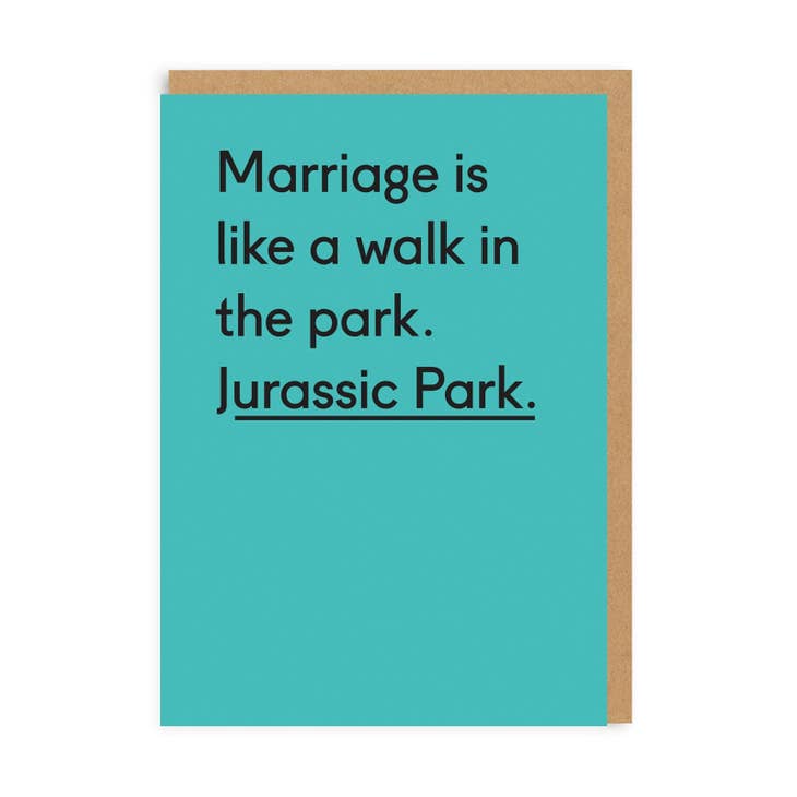 Jurassic Park Card