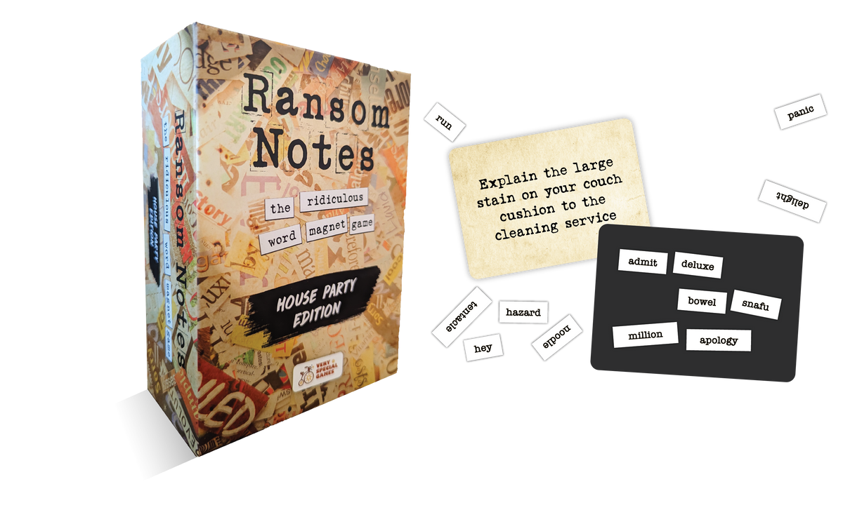 Ransom Notes: House Party Edition | Hartford Prints