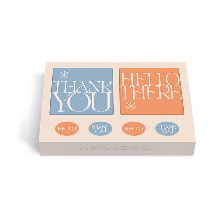Cheery Messages Mini Notecard Set