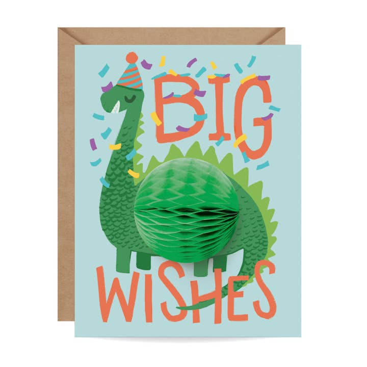 Pop up Dinosaur - Kids Birthday Card