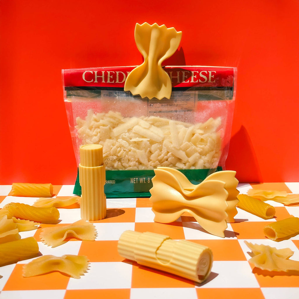 SNACKARONI - Pasta Bag Clips - Set of 4 | Hartford Prints
