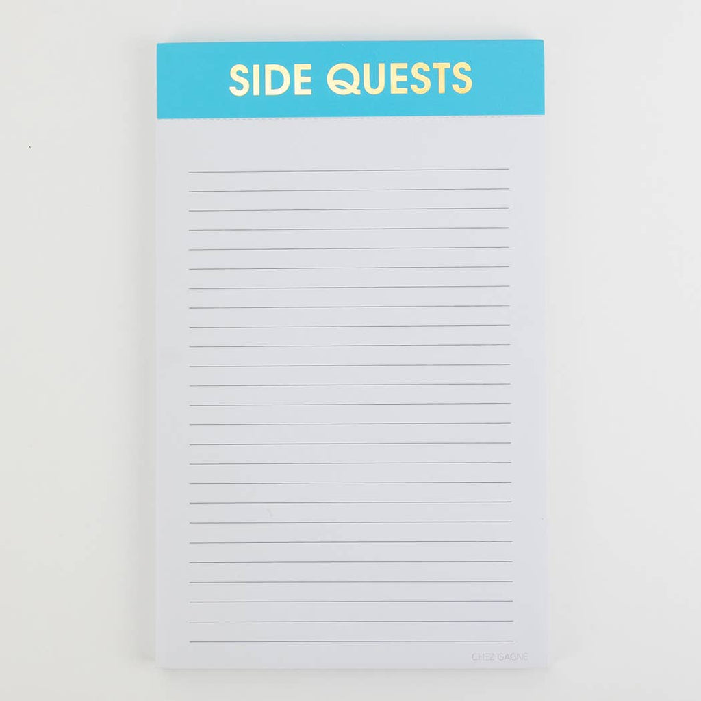 Side Quests - Lined Notepad | Hartford Prints