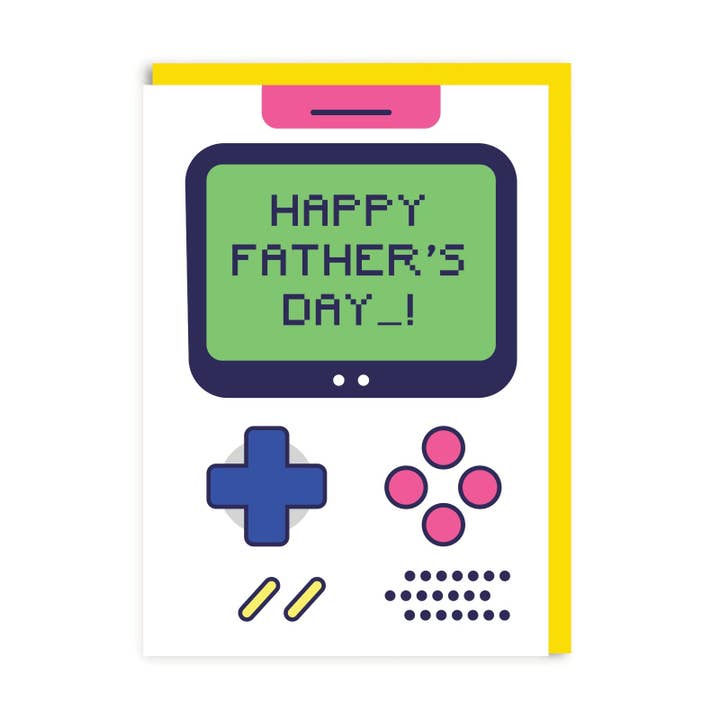 Father's Day Game Console Card