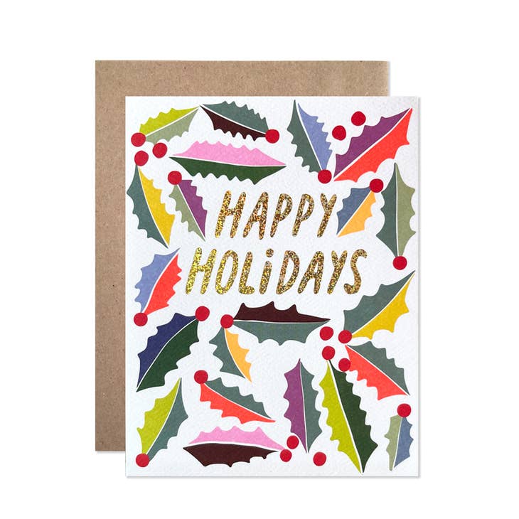 Happy Holidays Set of 8 Cards
