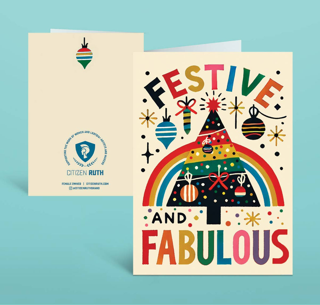 Festive Card Example Festive and Fabulous Holiday Card | Hartford Prints