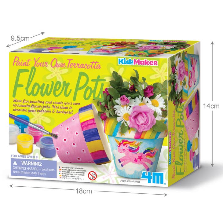 Paint Your Own Flower Pots