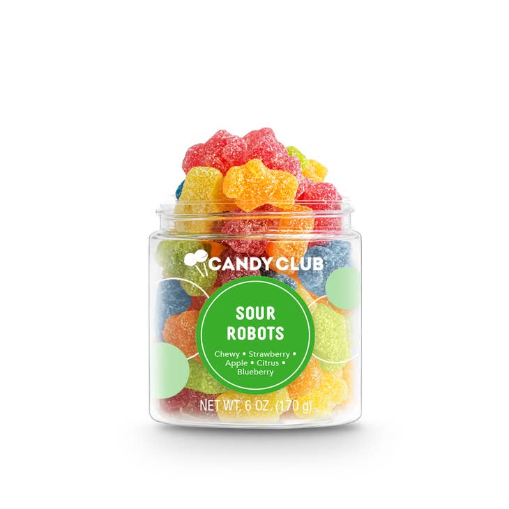 Sour Robots Gummy Candy