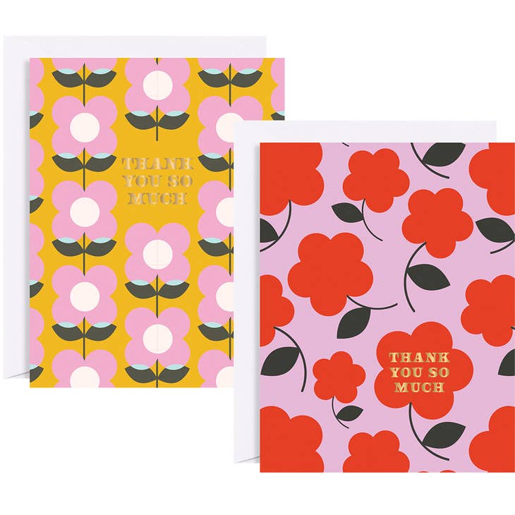 Floral Assorted Stationery (Set of 10)