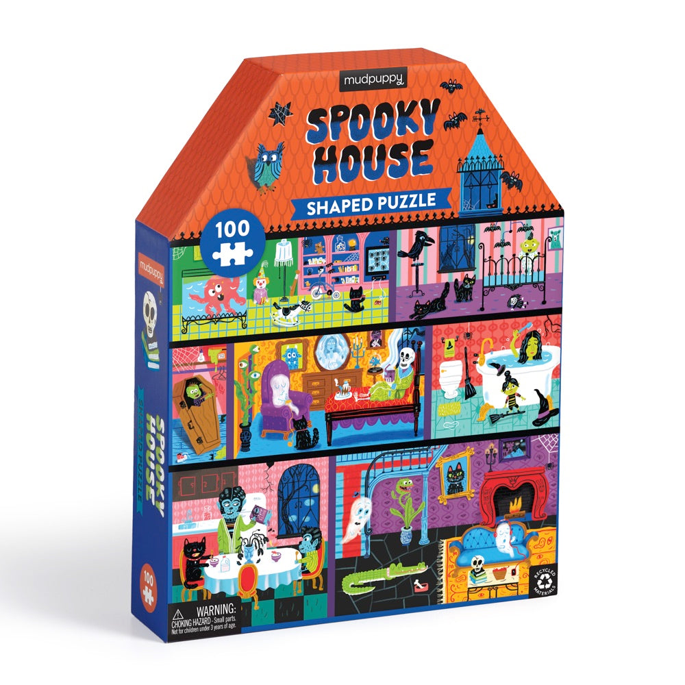 House Shaped Spooky House Puzzle