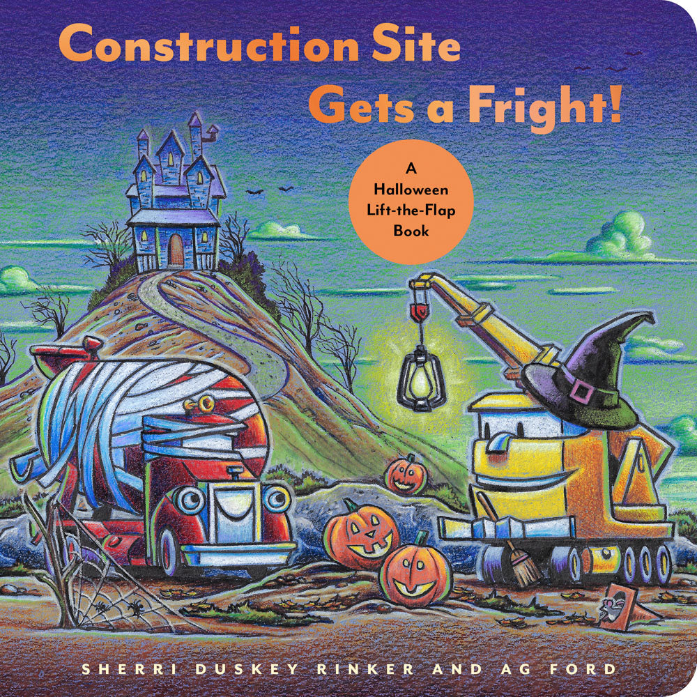 Construction Site Gets a Fright! Book