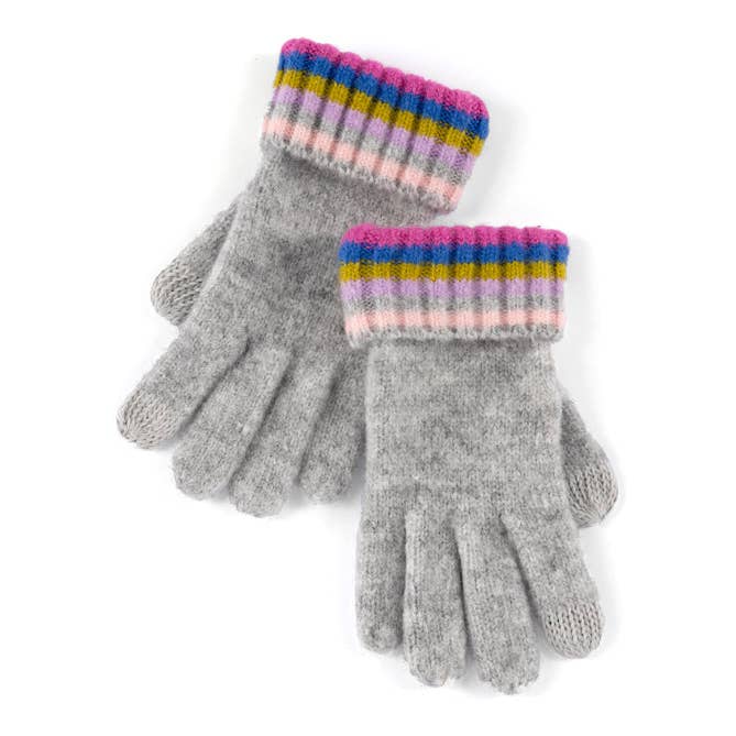 Ronen Touchscreen Gloves - Grey