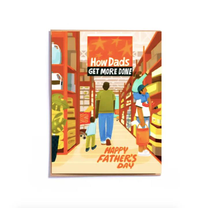 Home Depot Father's Day Card