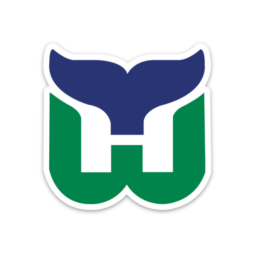 Whalers Logo Sticker