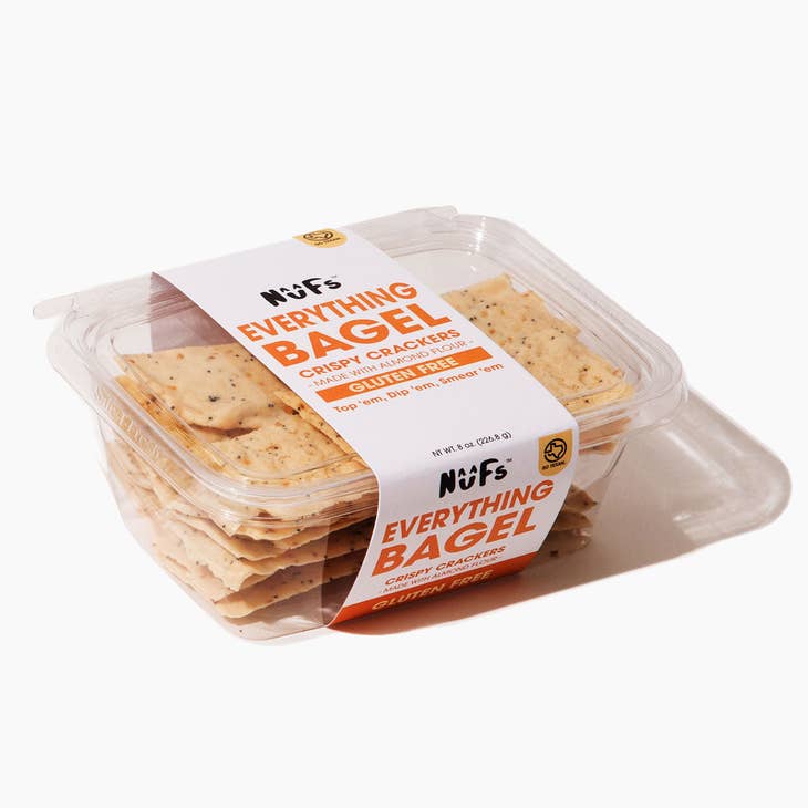 Everything Bagel Gluten-Free Artisanal Crackers