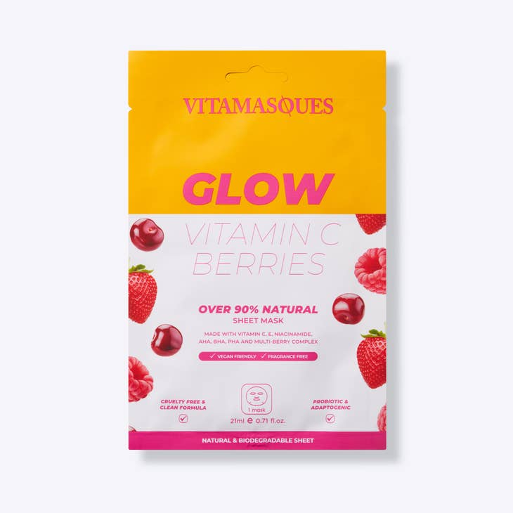 Glow Vitamin C Berries Sheet Mask