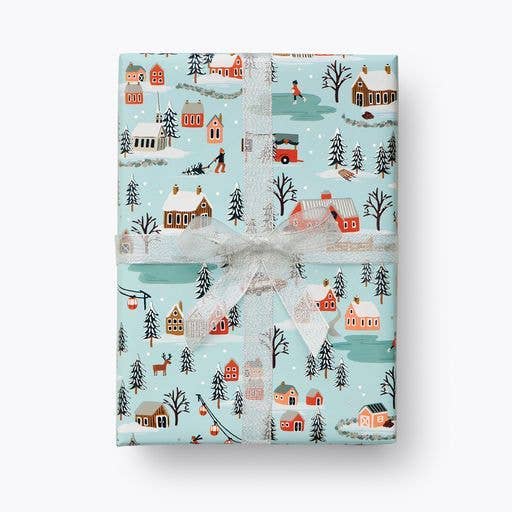 Holiday Village Gift Wrap