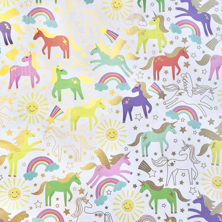 Unicorn Wrapping Paper
