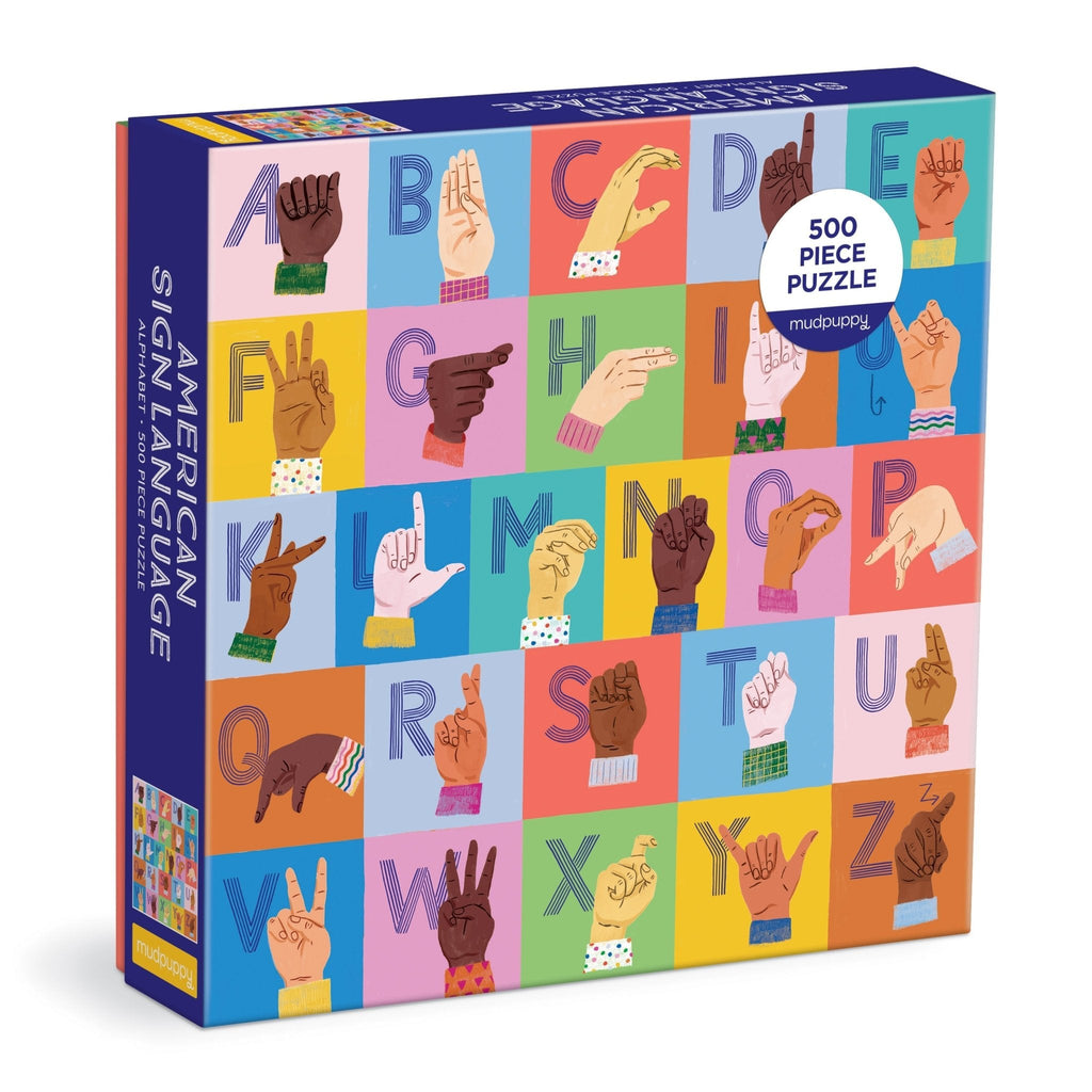 American Sign Language 500-Piece Puzzle