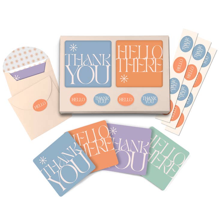 Cheery Messages Mini Notecard Set