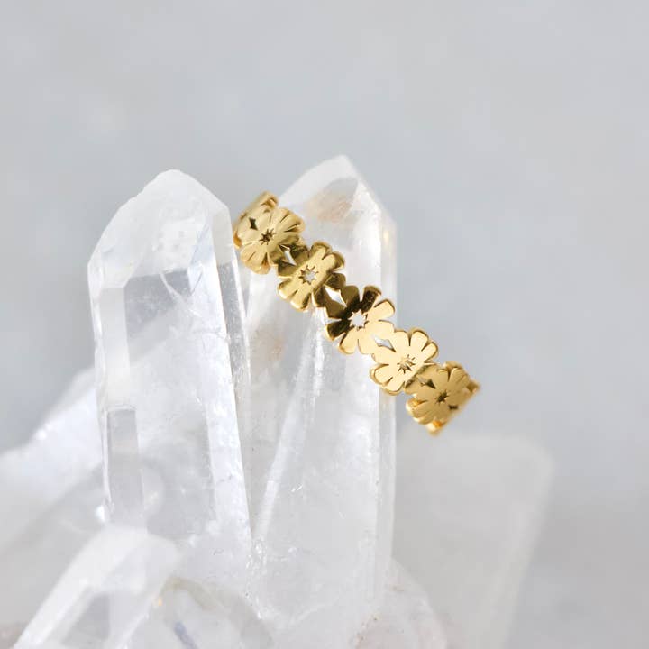Flower Stack Ring | Hartford Prints