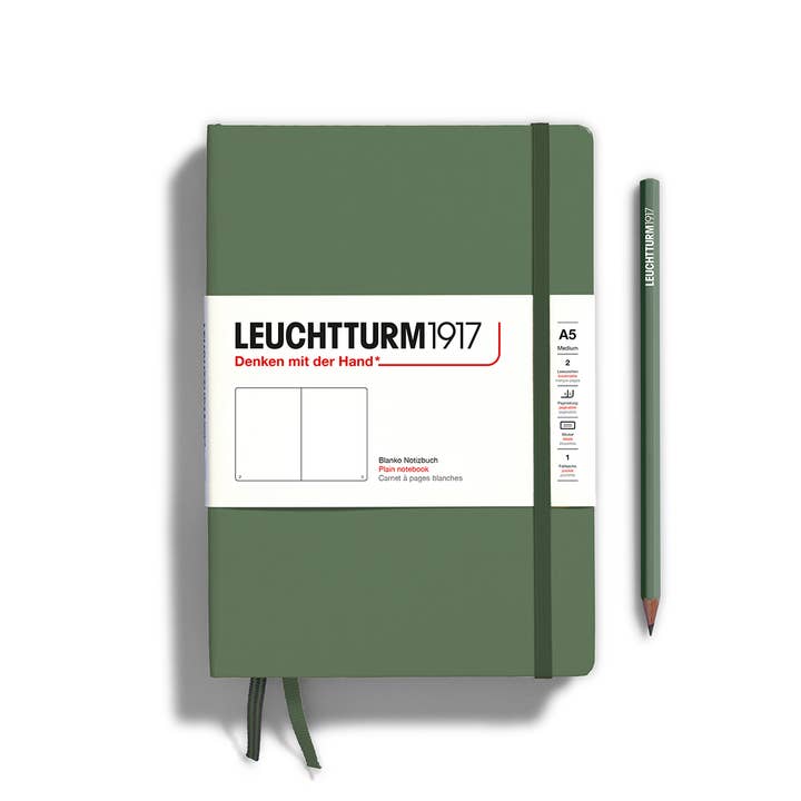 Notebooks - Medium (A5) Olive