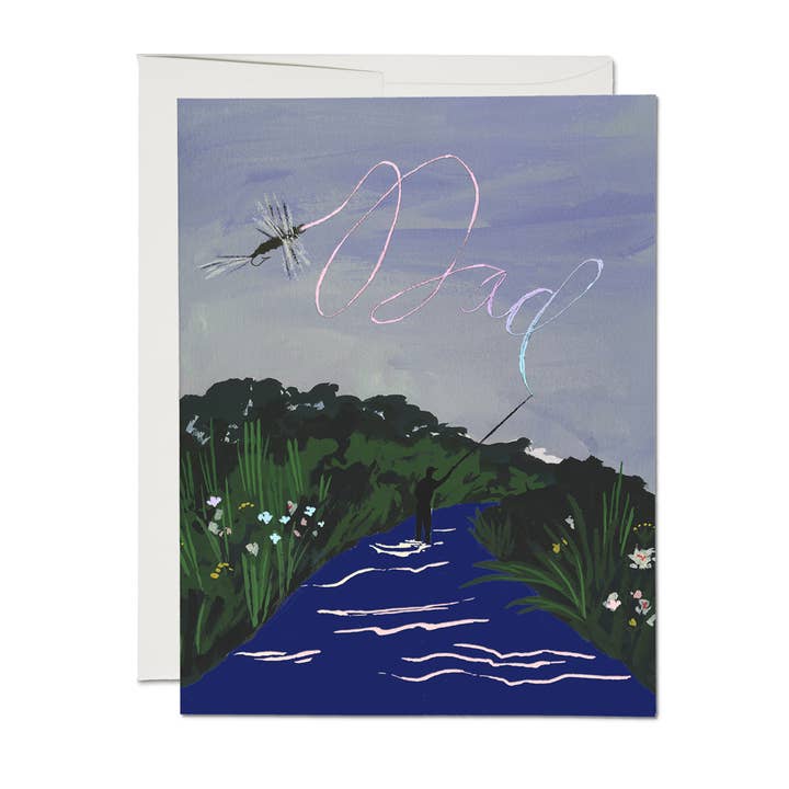 Fishing Dad Father's Day Greeting Card