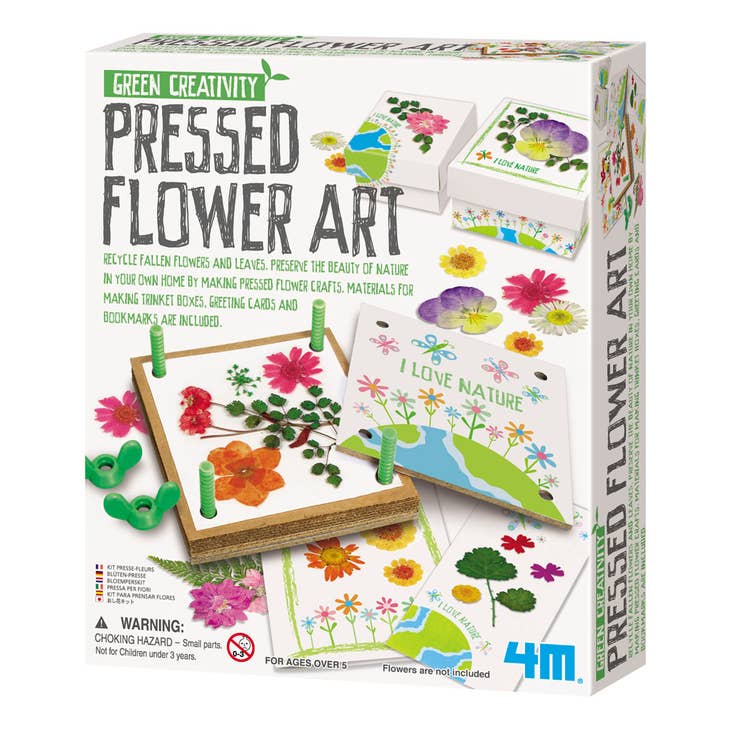 Pressed Flower Art, Diy Kit