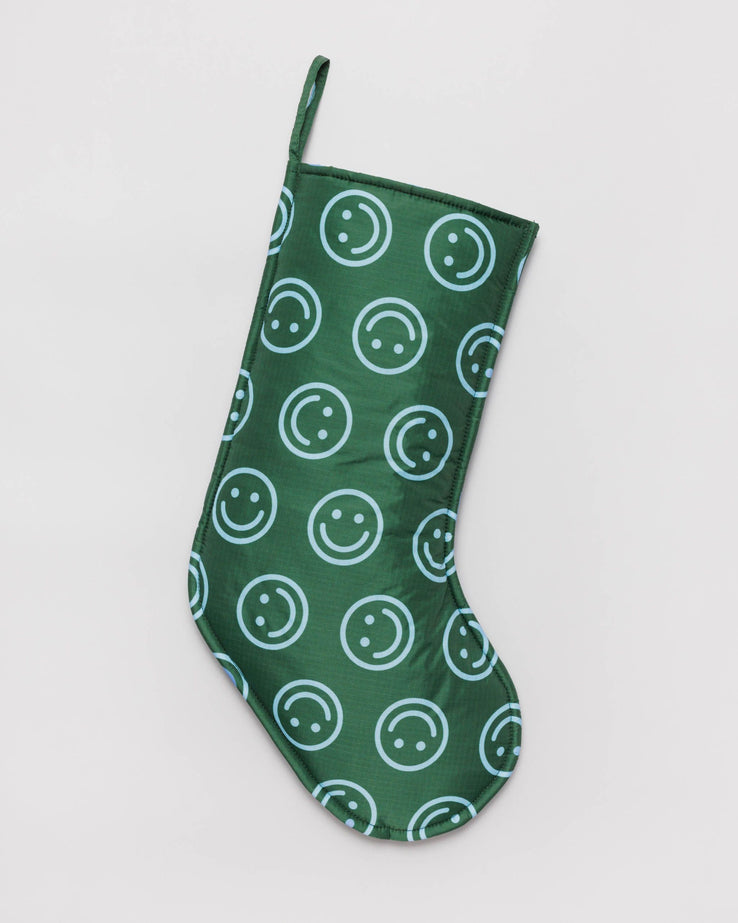 Forest Happy Holiday Stocking